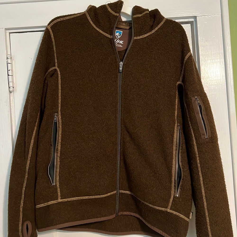 Kuhl hooded fleece jacket